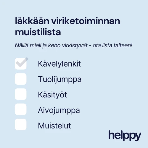 Liikunnan Yhdistäminen Arkeen