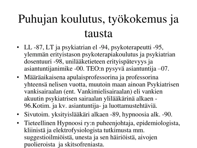 Unennäköjä Vuohista Ja Niiden Tulkinta